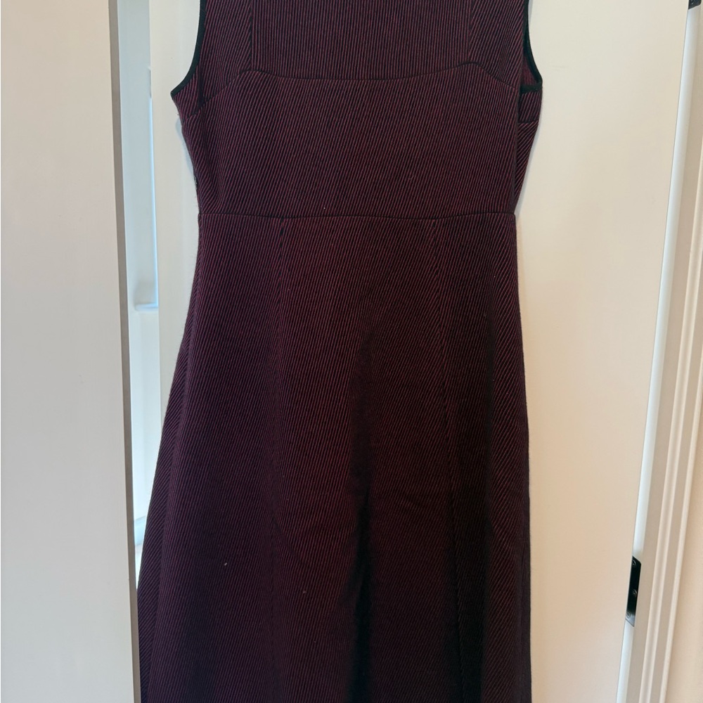 Strenesse Burgundy Sleeveless Dress - Picture 3 of 10